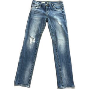 KUT from the Kloth Boyfriend Jeans Women's Size 4 Distressed Medium Wash Denim